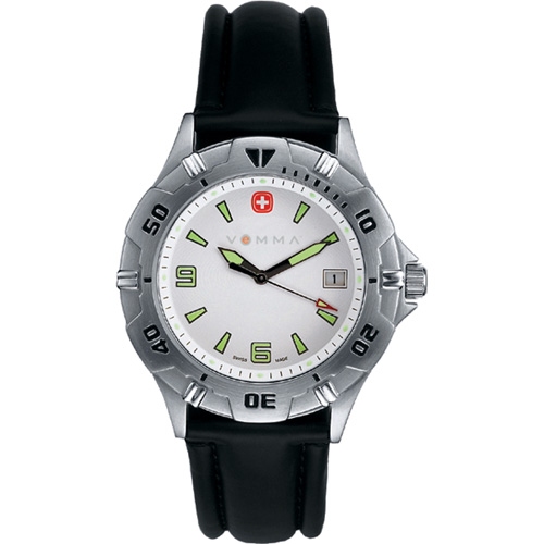 Wenger Mens Swiss Military Brigade Bk Strp Watch
