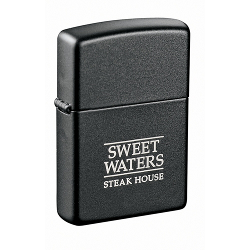 Zippo Windproof Lighter Black Matte
