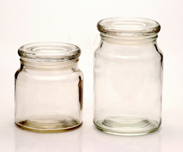 2pcs storage canister glass lid
  
   
     
    