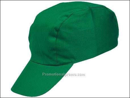 3 panel katoenen cap met gebolde...