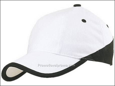 6 panel geborsteld katoenen...