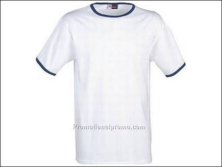 Adelaide contrast t-shirt. Rond gebre...