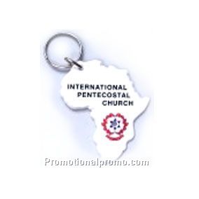 Africa Shape Keyring