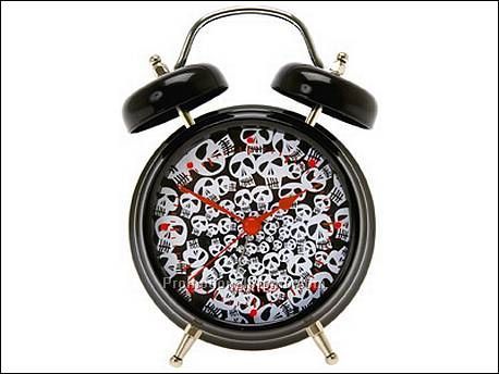 Alarmclock w. screaming sound and...