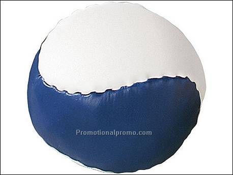 Antistressball wit/blauw