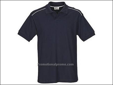 Backhand polo. Overslag met onzichtba...