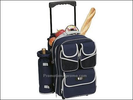 Backpackcooler 600 D nylon blauw