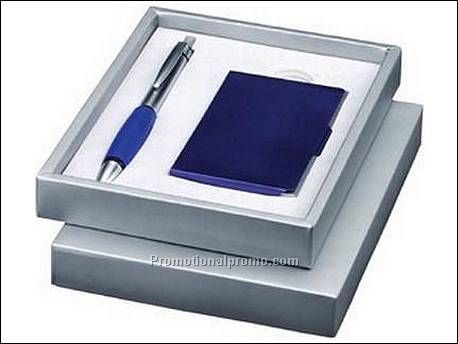 Balpen en kaarthouder. Balpen en visi...