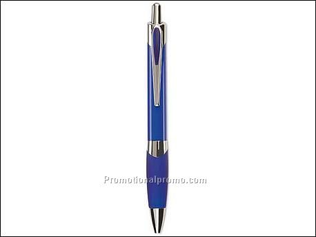 Balpen met rubberen grip