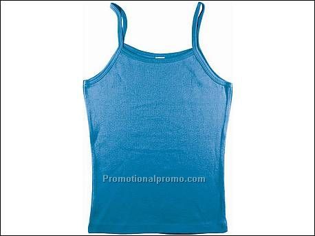 Bella T-shirt Spaghetti Strap, Turquoise