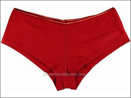 Bella Underwear Shorties, red