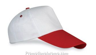 Bicolour baseball cap