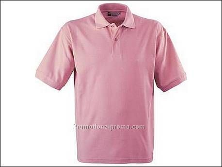 Boston polo basic. 1 x 1 rib gebreide...