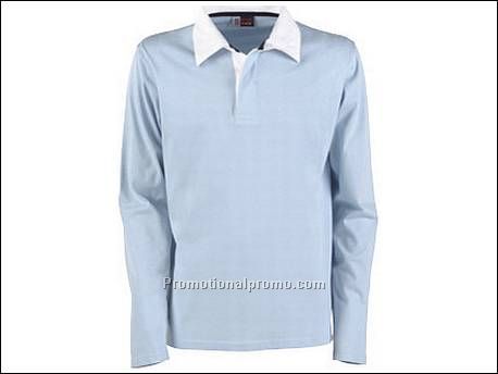 Brisbane rugby shirt. Witte knopenlij...