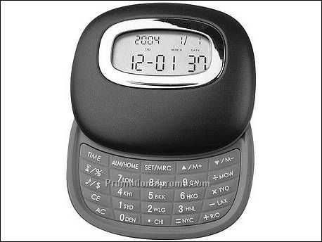 Calculator Move met klok en