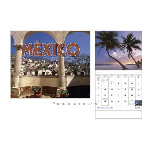 Calendar - Mexico, Stapled (13-Month)