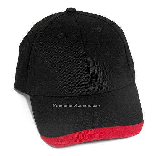 Cap - 6 Panel, Low Profile, Contour Trim