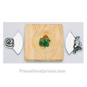 Carrol Boyes Herb Cutters and Board