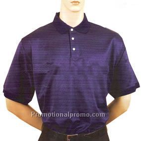 Double mercerised textured weave