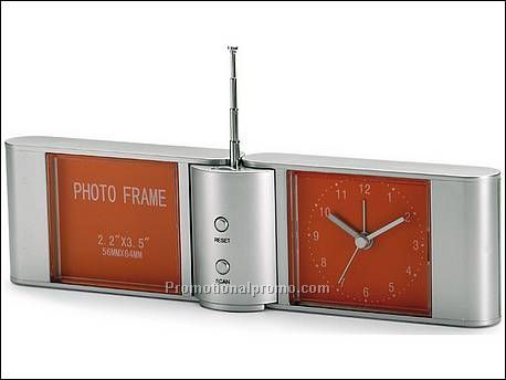 FM radio met fotolijst