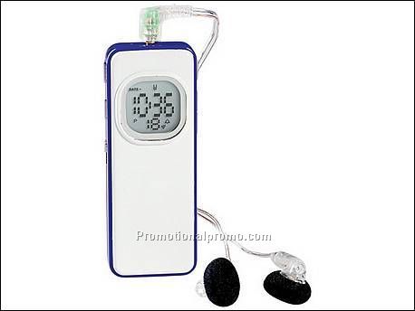 FM scanradio met stopwatch. Geeft...