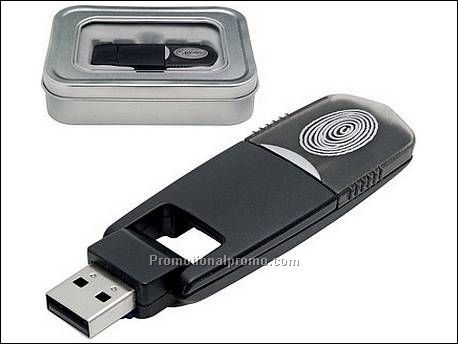 Fingerprint USB stick. 512 MB USB sti...