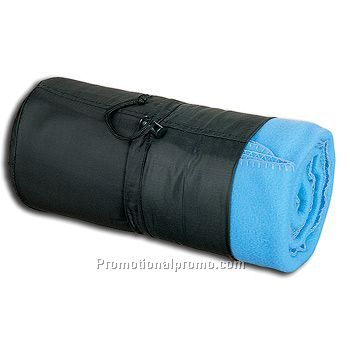 Fleece Blanket In Pouch