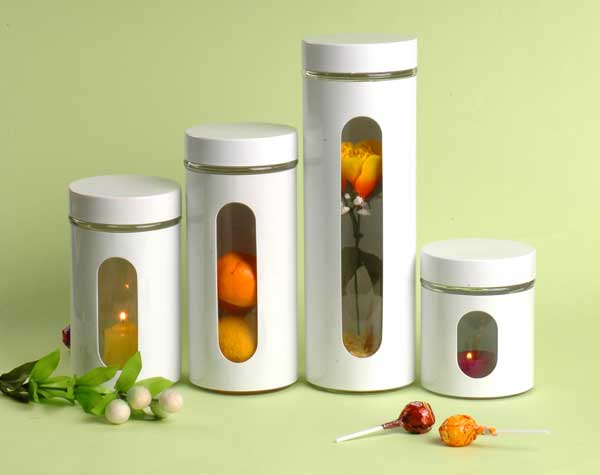 storage jar with metal lid
  
   
     
    