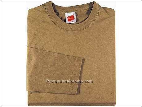 Hanes T-shirt Fit-T L/S, Camel