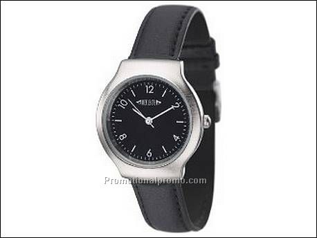 Horloge met metalen kast in...