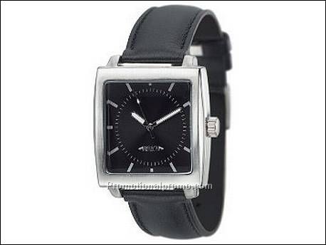 Horloge met metalen kast in...