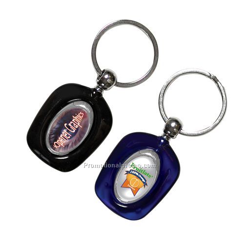 Key Ring, Rectangle and Oval