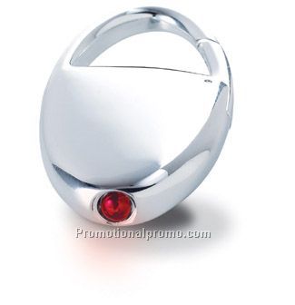 Lantern oval key ring