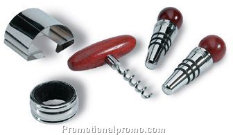 Luxurious wine set in box