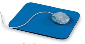 Mouse pad with anti-slip layer