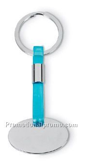 Oval key ring