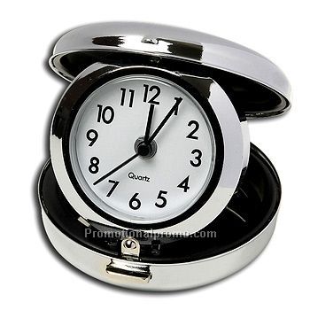 Round Travel Alarm Clock