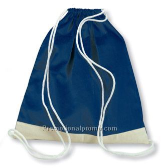 Rucksack cotton bicolour