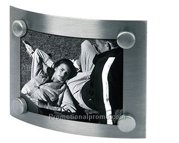 STAINLESS STEEL PHOTO FRAME WITH MAGNETS