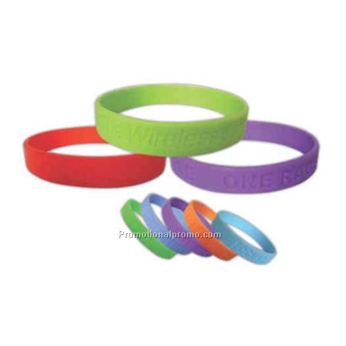 Silicone Bracelet - Debossed