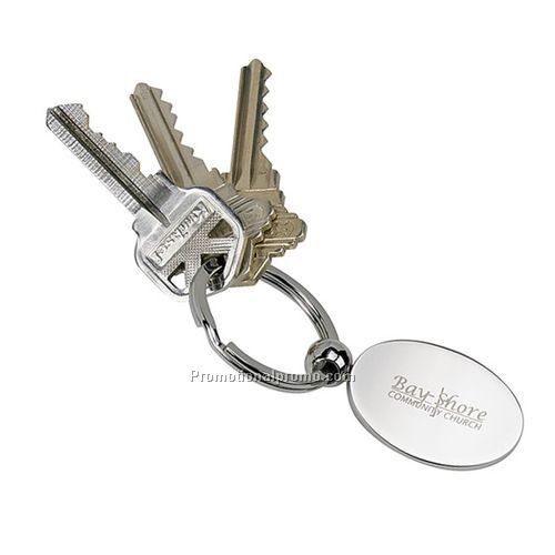 Tag Key Holder - Shiny Oval