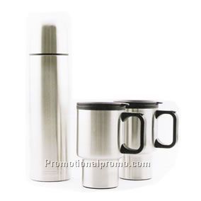 Thermal flask & mug set