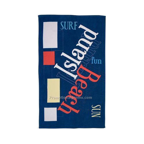 Towel - Island Beach Stock Design