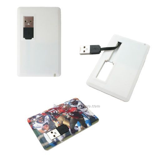 USB Credit Card Drive - Quincy, 1G