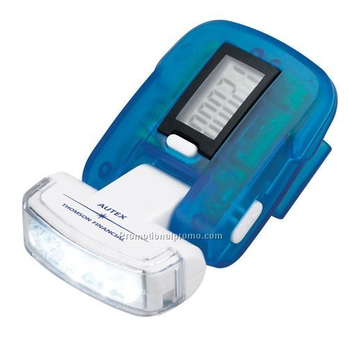 Walkabout LED Flashlight & Pedometer