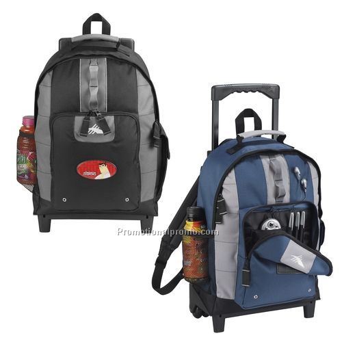Wheeled Bag - High Sierra Axle Wheeled Book Bag, 1200D Poly, 20
