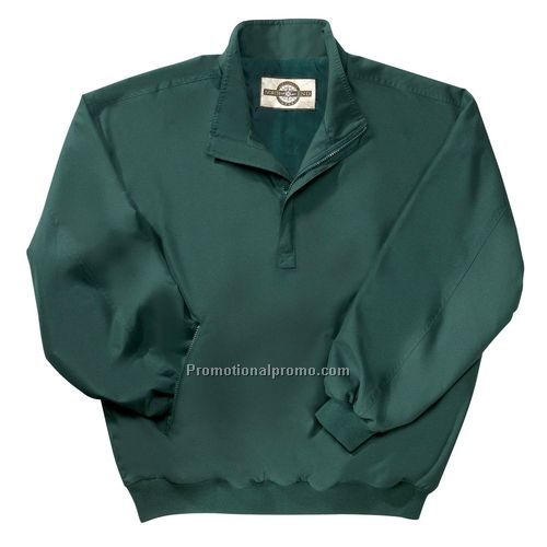 Windshirt - Men's Micro Plus Half Zip Windshirt, Coated Polyester