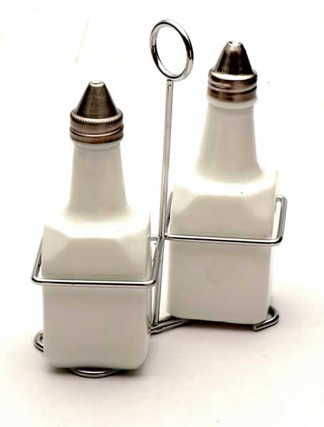 oil and vinegar set wiht metal stand
  
   
     
    