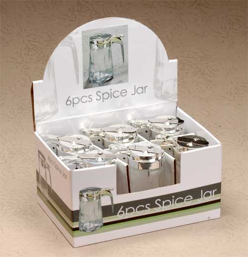 salt and pepper set with metal clip
  
   
     
    