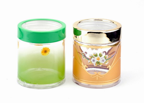 storage jar set with decal
  
   
     
    